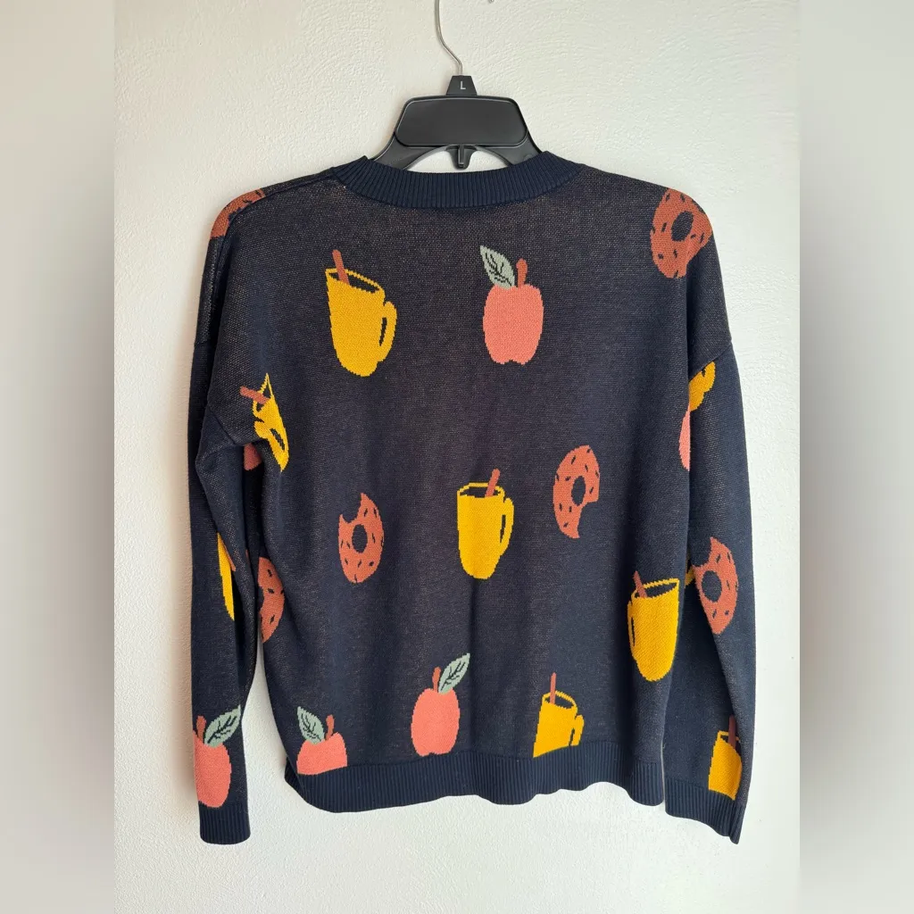 Loft Apple Cider Donut Long Sleeve Pullover Sweater - Image 5