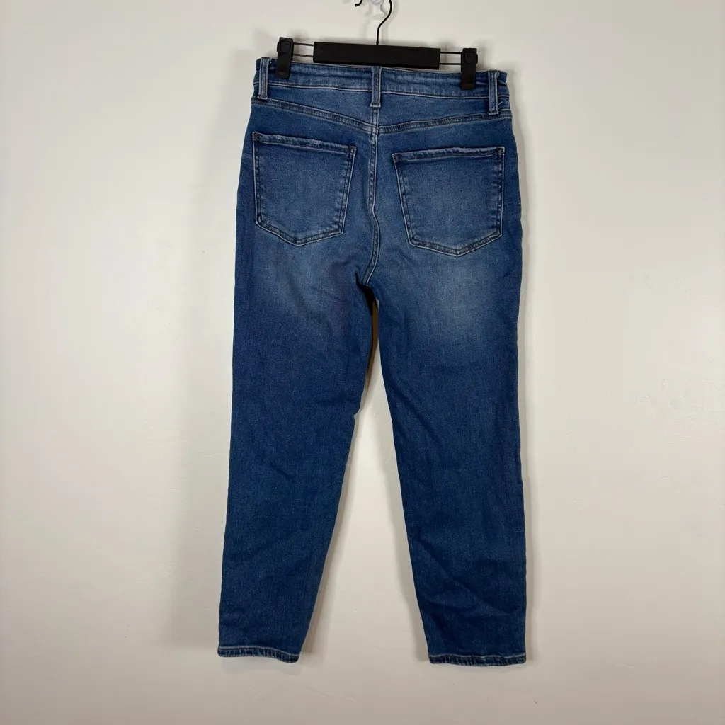 Kut From The Kloth Naomi Fan Ab Straight Leg High Rise Jeans Size 6 - Image 3