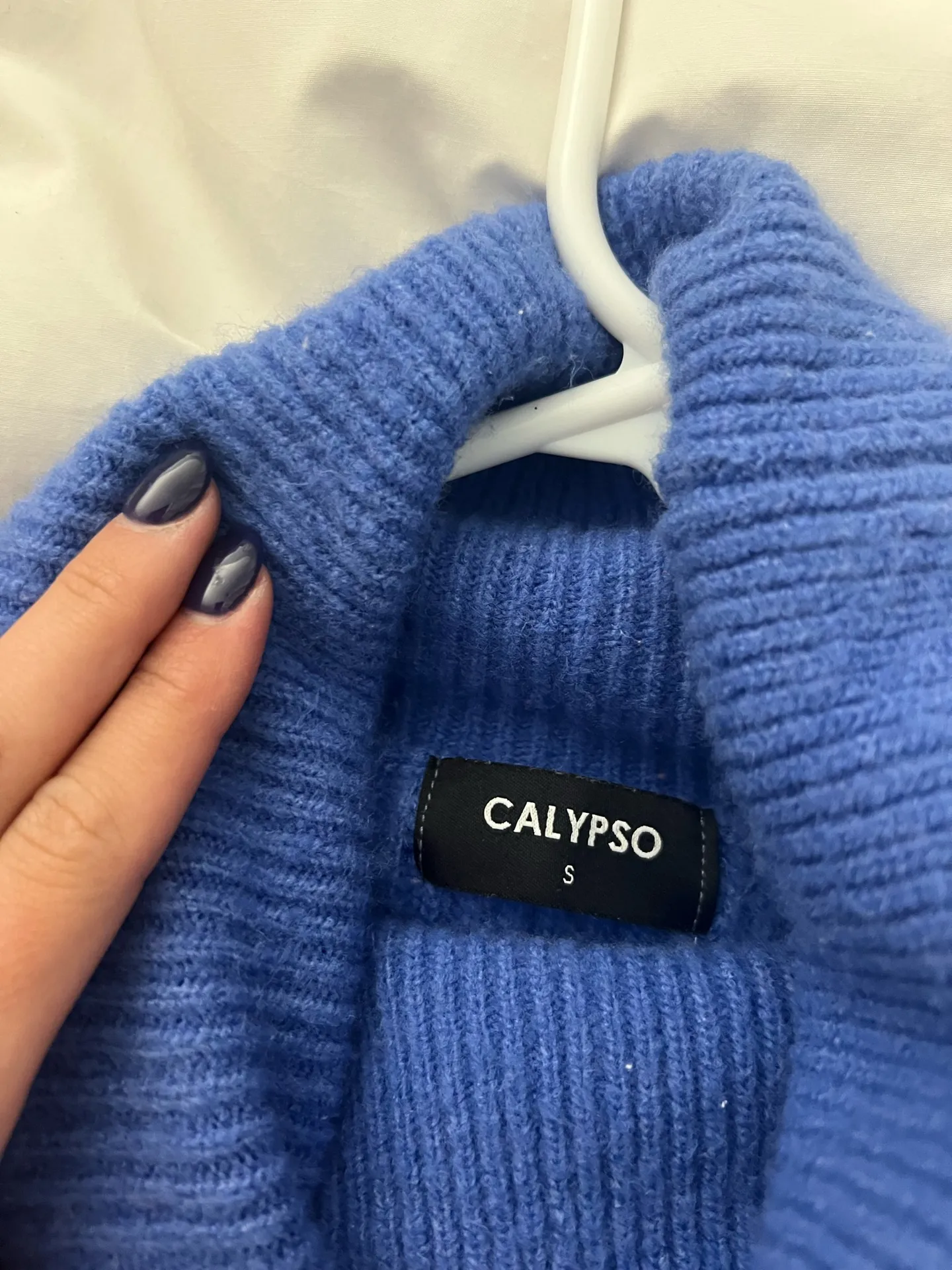 Calypso turtleneck sweater Blue - Image 2