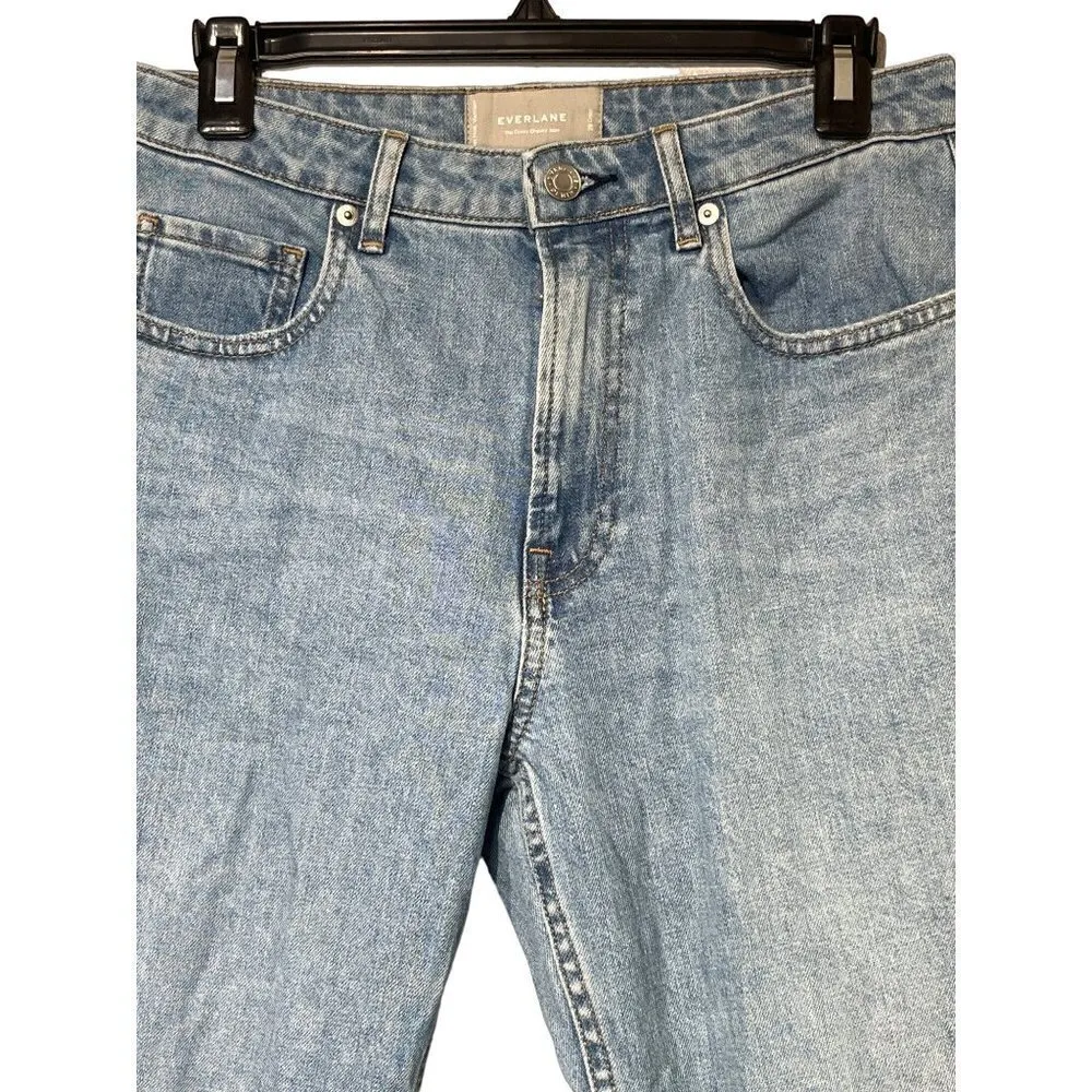 Everlane The Curvy Cheeky Straight Jeans in Sky Blue Wash 26 New Denim Pants - Image 6