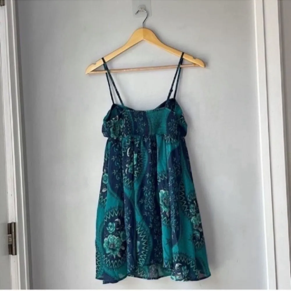 Free People Mermaid Eternal Spring Twist Baby Doll Dress - Image 4