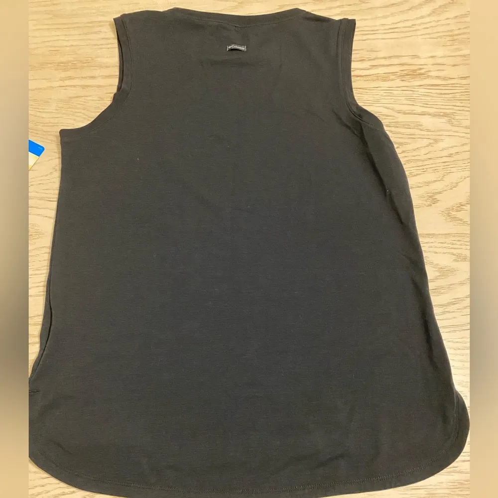 Columbia Womens Black Sleeveless Tank Top - Image 6