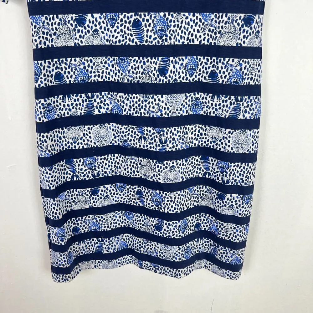 Lajolla Dress In High Tide Navy Heart And Sole Stripe Size XXS N1 - Image 9