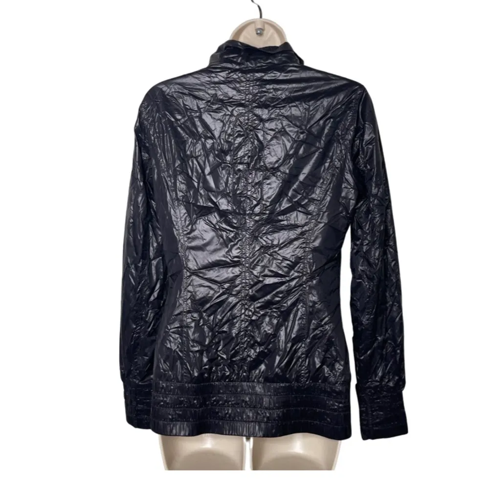 SOIA & KYO ARITZIA BLACK LIGHTWEIGHT NYLON WINDBREAKER LADIES JACKET S - Image 4