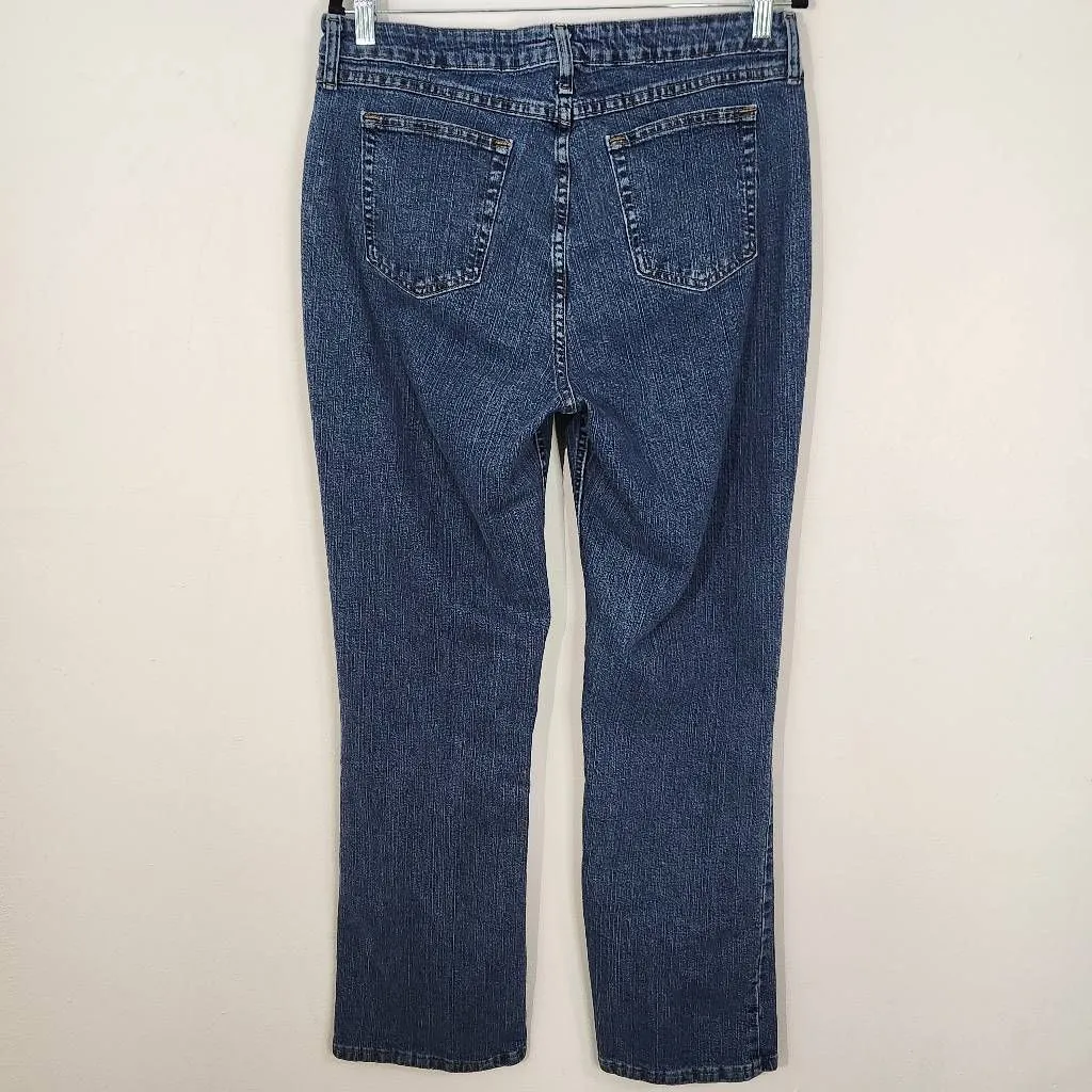 Lee Riders Jeans Straight Leg Jeans Size 16 Lee Riders Slimming Jeans - Image 4