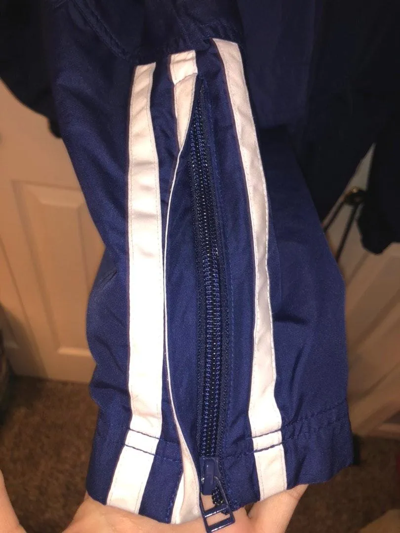 Blue  Windbreaker Jacket - Image 5