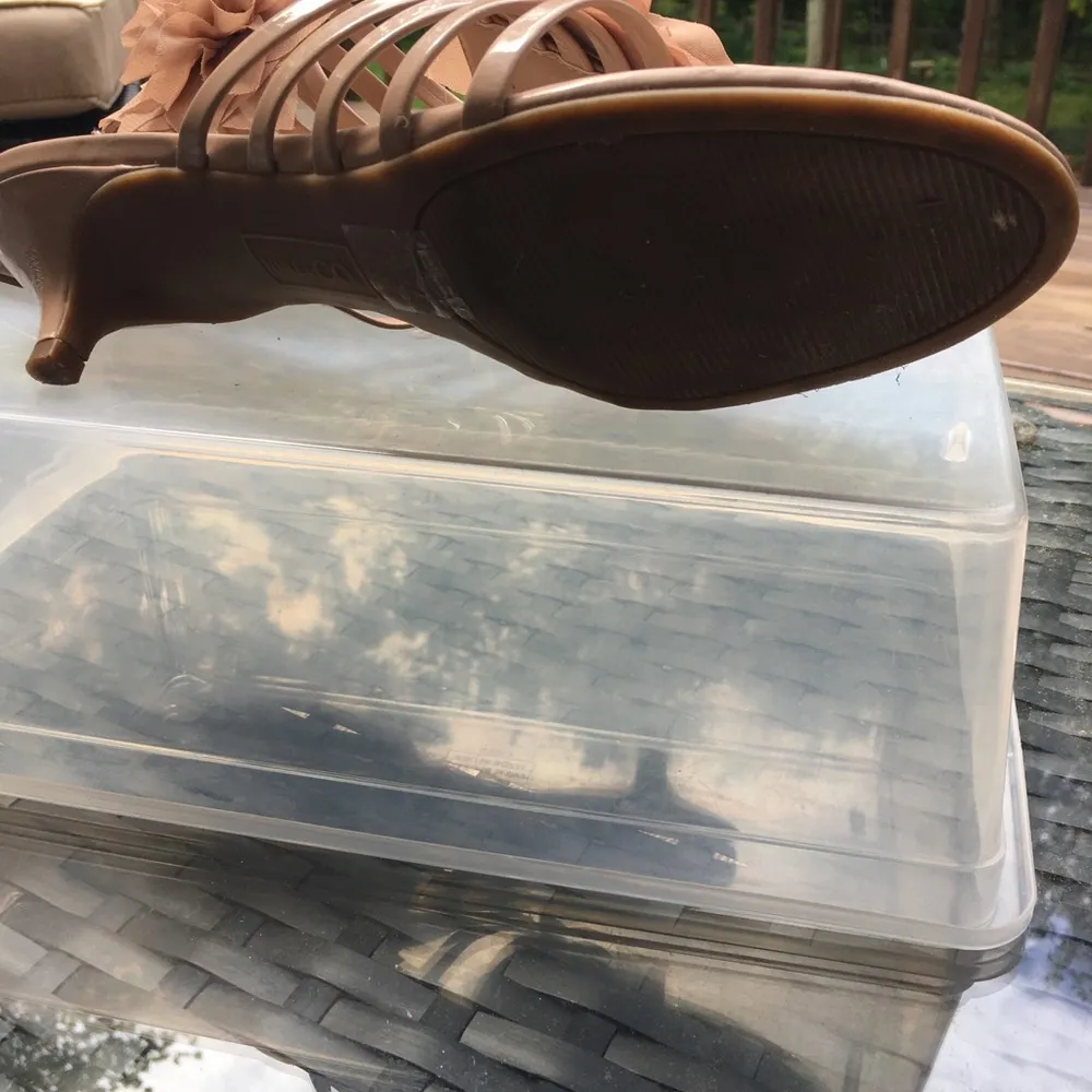 Nine&Co Cream/Beige Heel size 9 - Image 4