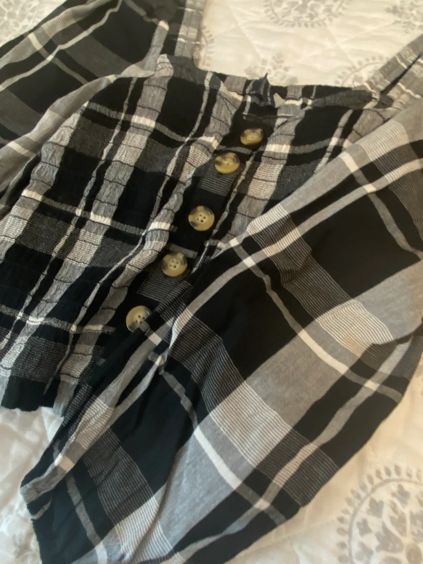 Plaid Crop Top - Image 4