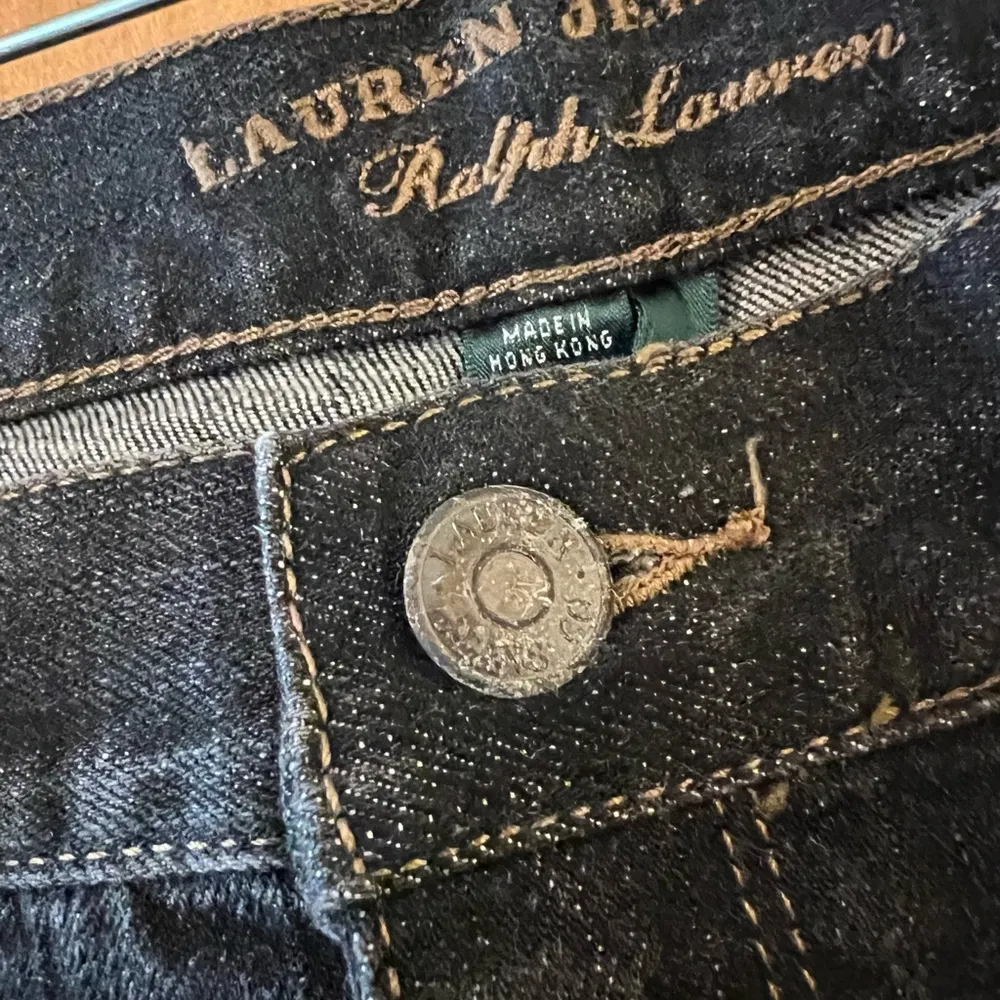 Lauren Jeans Co. Vintage Blue Denim Jeans Ralph Lauren Y2K Decorative Patches 16 - Image 7