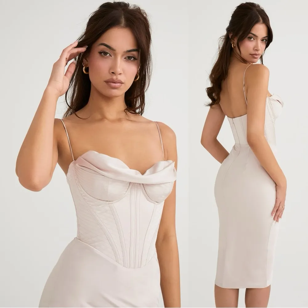 House of CB Myrna Crystal Dress-NWOT - Image 3