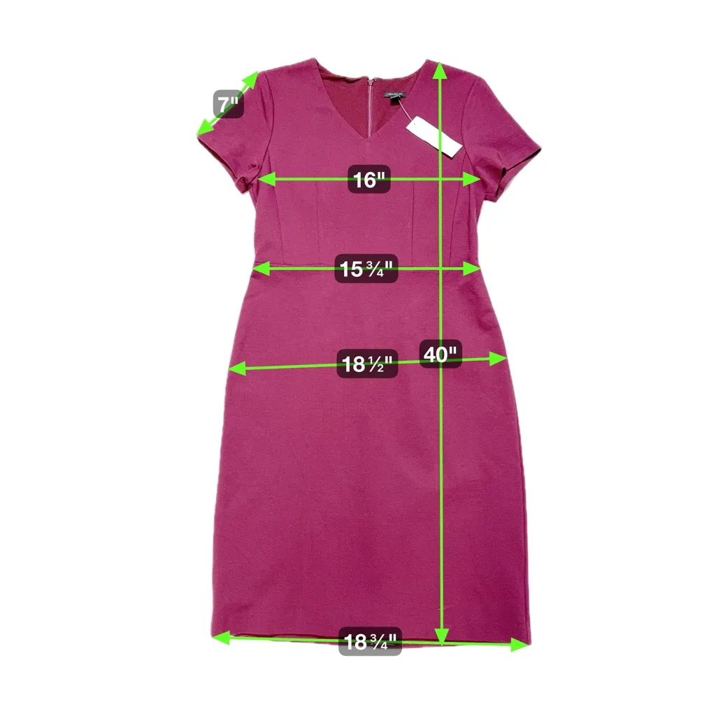 Ann Taylor Sheath Dress size 6‎ - Image 6