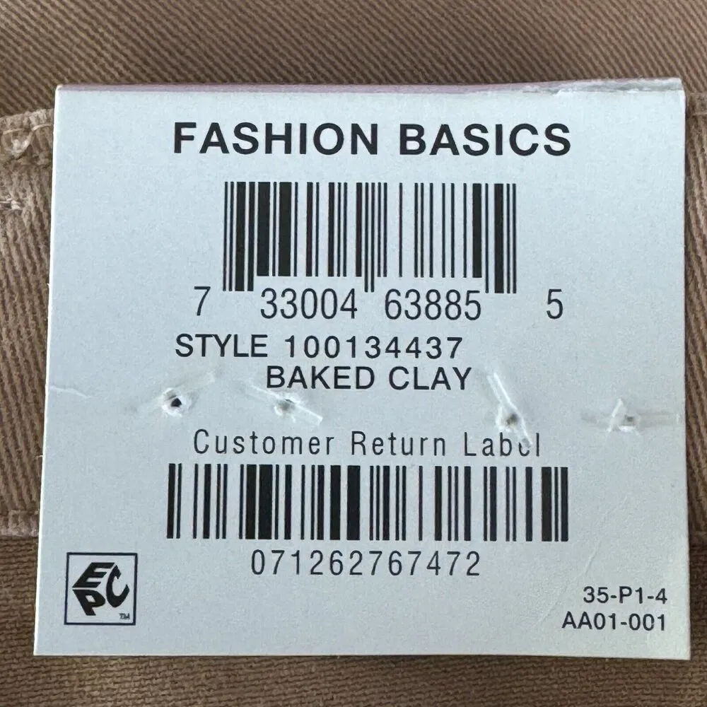 INC International Concepts SZ 6 Straight Leg Crop Jeans Mid - Image 8