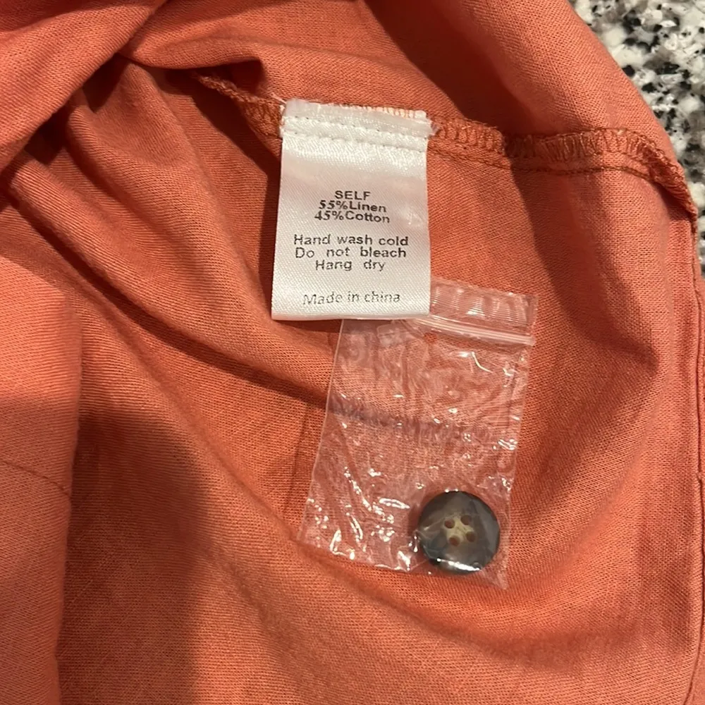 Bohme |  Button Up Linen Shirt Size Small - Image 4