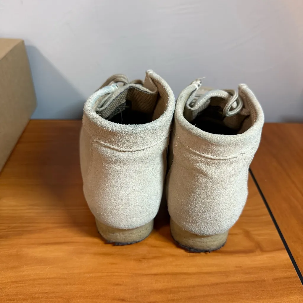 Roper Gum Sole Chukka Sand Tan Suede Lace Up Western Shoe Comfort Desert Sticker Size 8 - Image 5