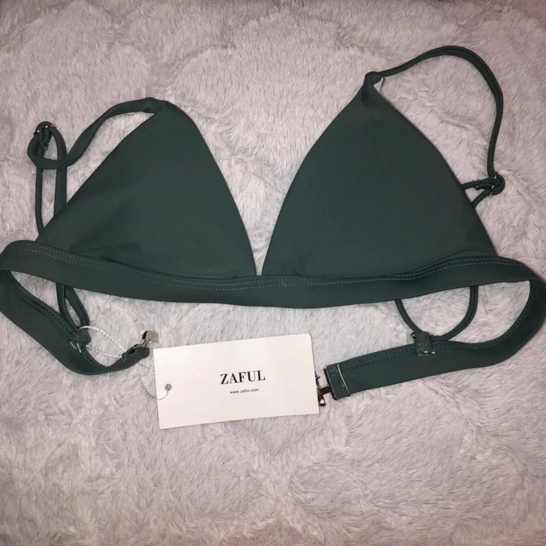 Zaful Olive Green Bikini Set - Image 3