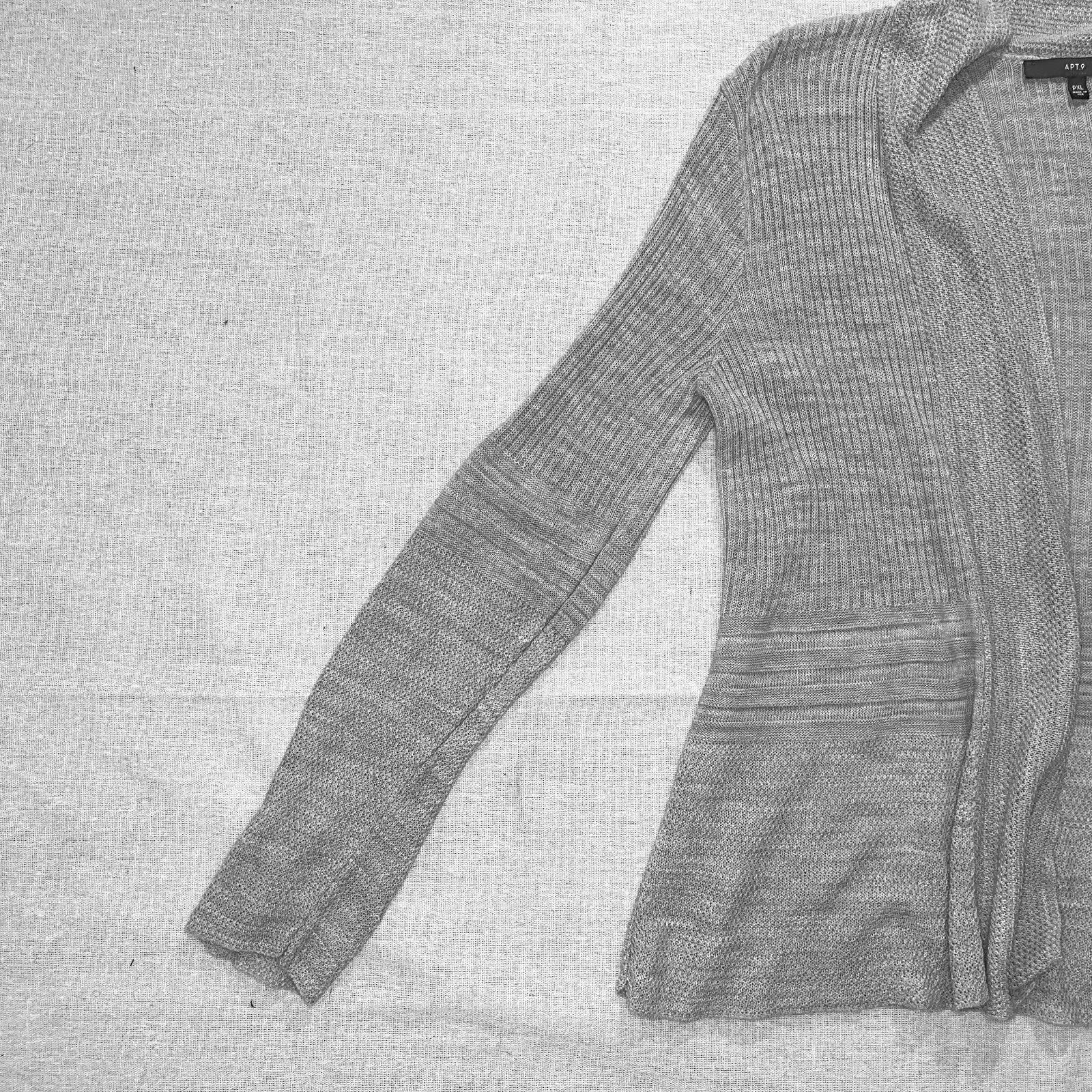 Apt. 9 | Oatmeal Open-Front Cardigan | PXL - Image 3