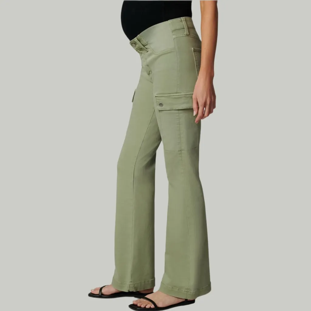 NWT Joe's Maternity Jeans Green Boot Cut Jeans Sz 30 - Image 2