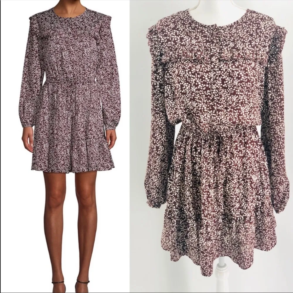 NWT Rebecca Minkoff Selandra Ruffle Floral Dress - Image 3