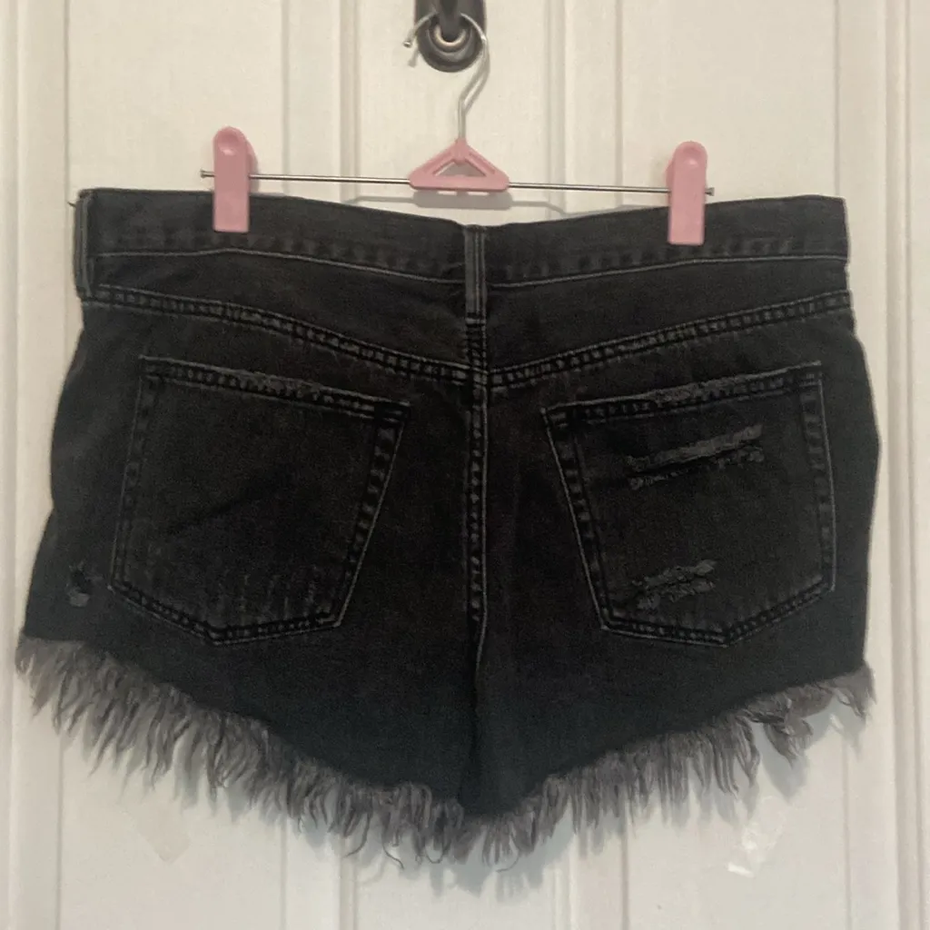 Free People denim shorts - Image 2
