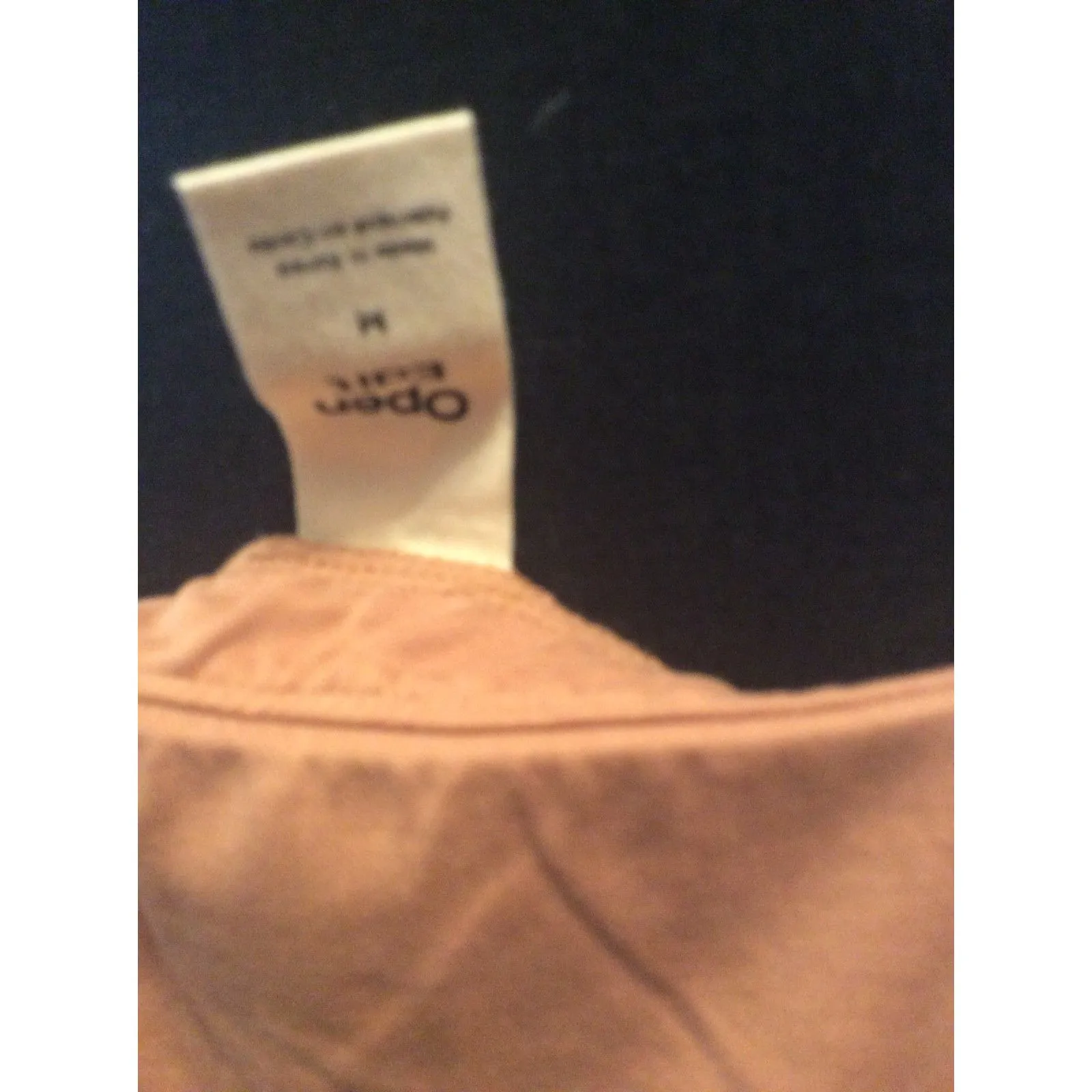 New NWT Open Edit Ruched  Skirt Mocha Tan Size Medium M Soft - Image 2