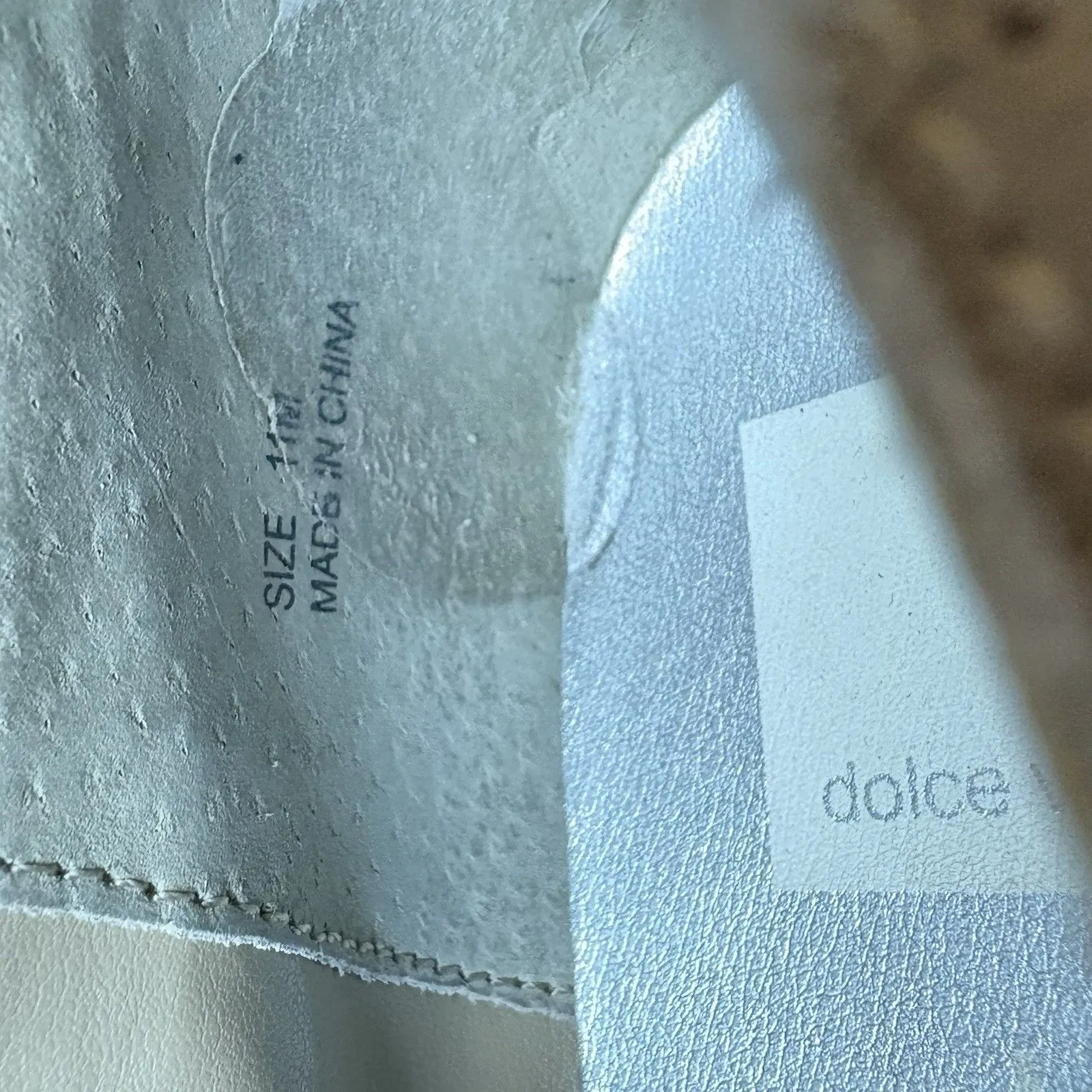 Dolce Vita Jhenee Sneaker Dune Cream Suede Platform Sneakers, Size 11 Womens - Image 8