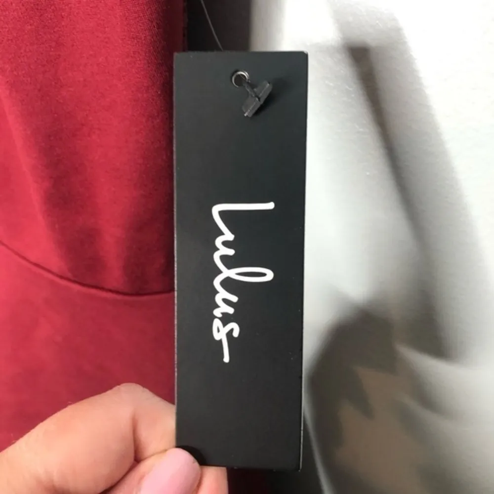 NWT lulus need you close red for and flare dress - Image 6