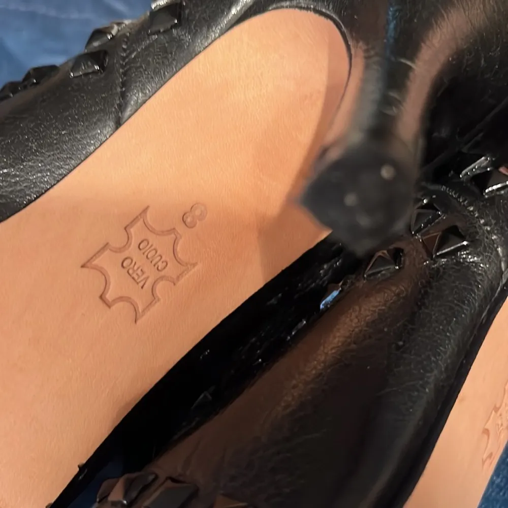 Cynthia Vincent studded open toe booties beautiful and sexy Black Size 8 - Image 6