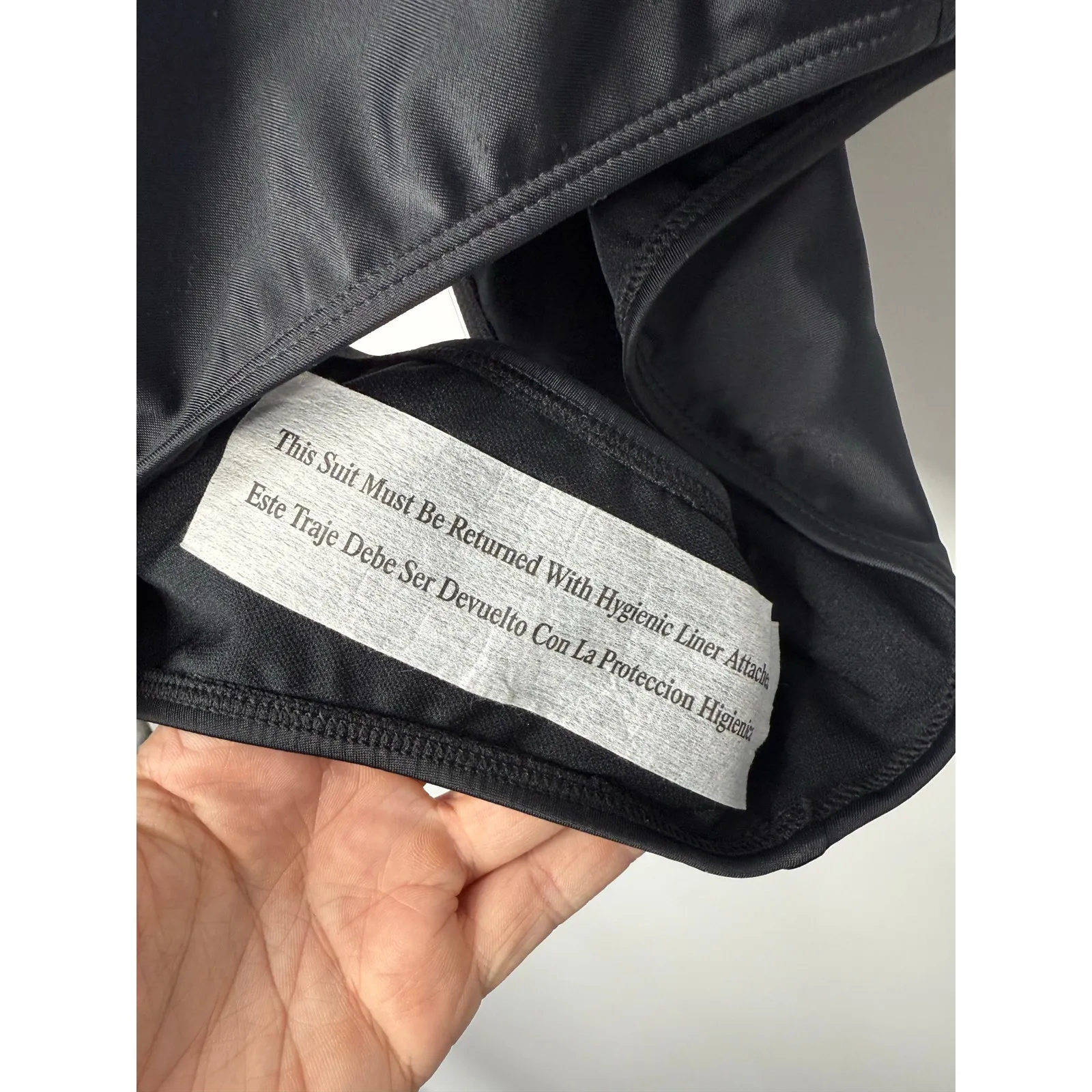 Wild Fable Black One-Piece Swimsuit XL (16) Adjustable Straps Low Scoop Back - Image 8