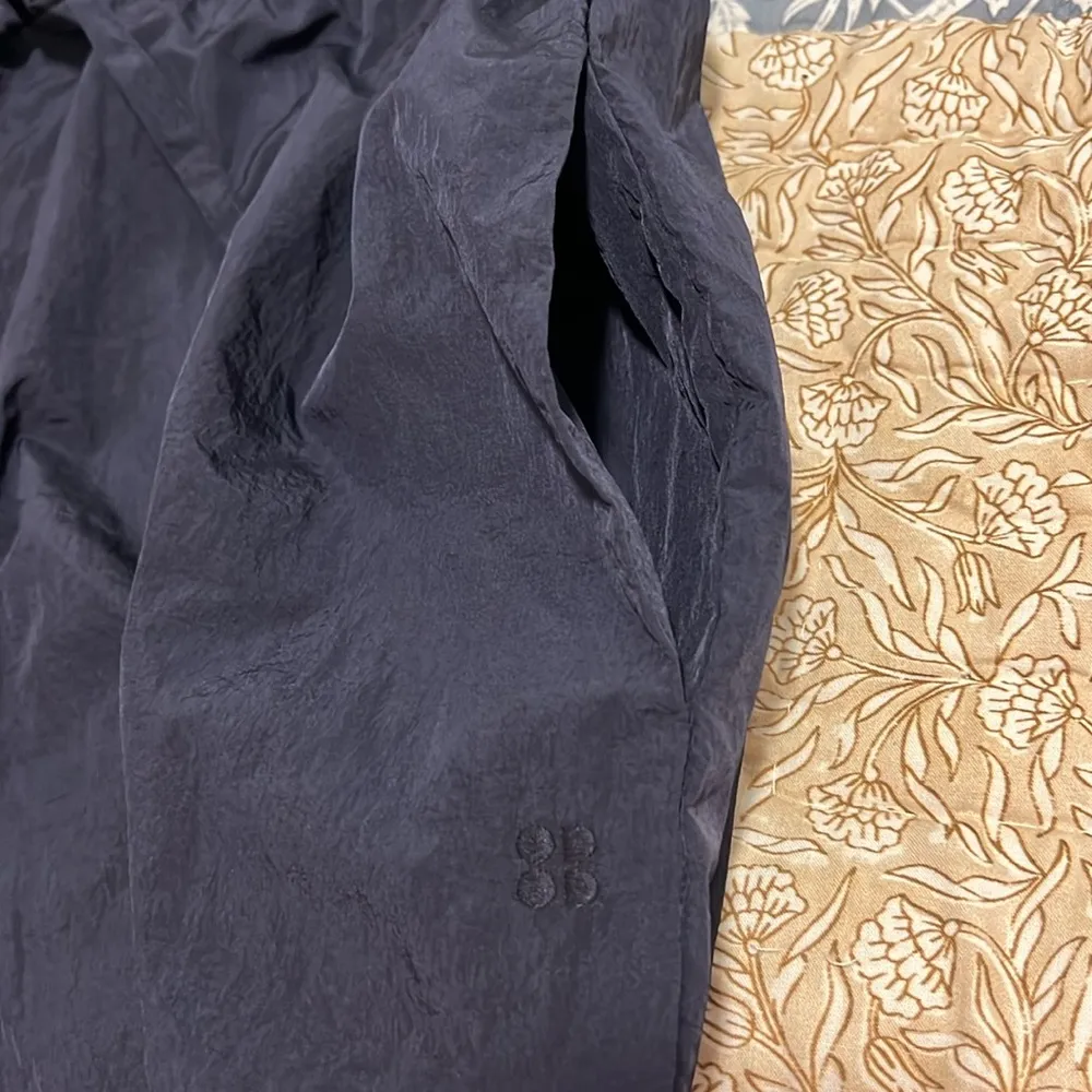 NWT Sweaty Betty Anytime Short Sleeve Romper Navy Blue Nylon Size Small - Image 13