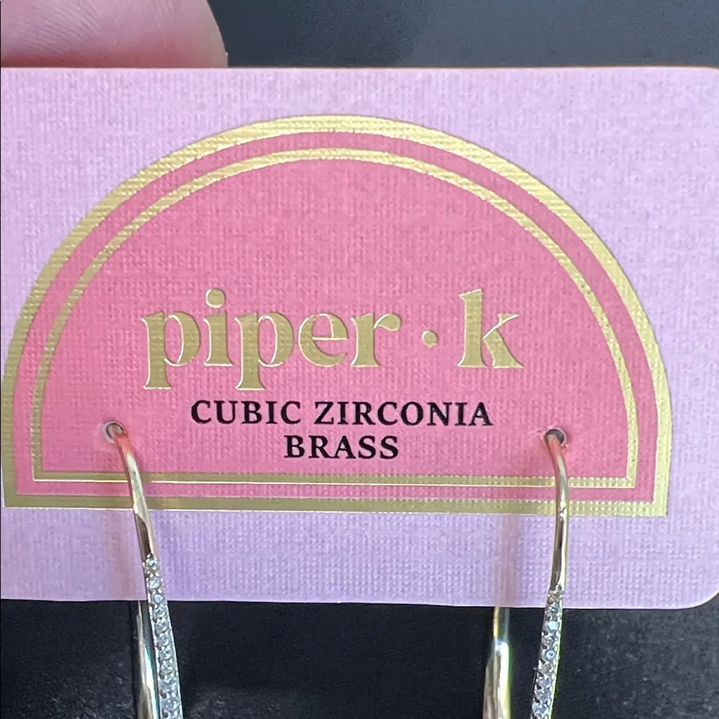 Piper K | Gold Hoop Earrings - Image 2