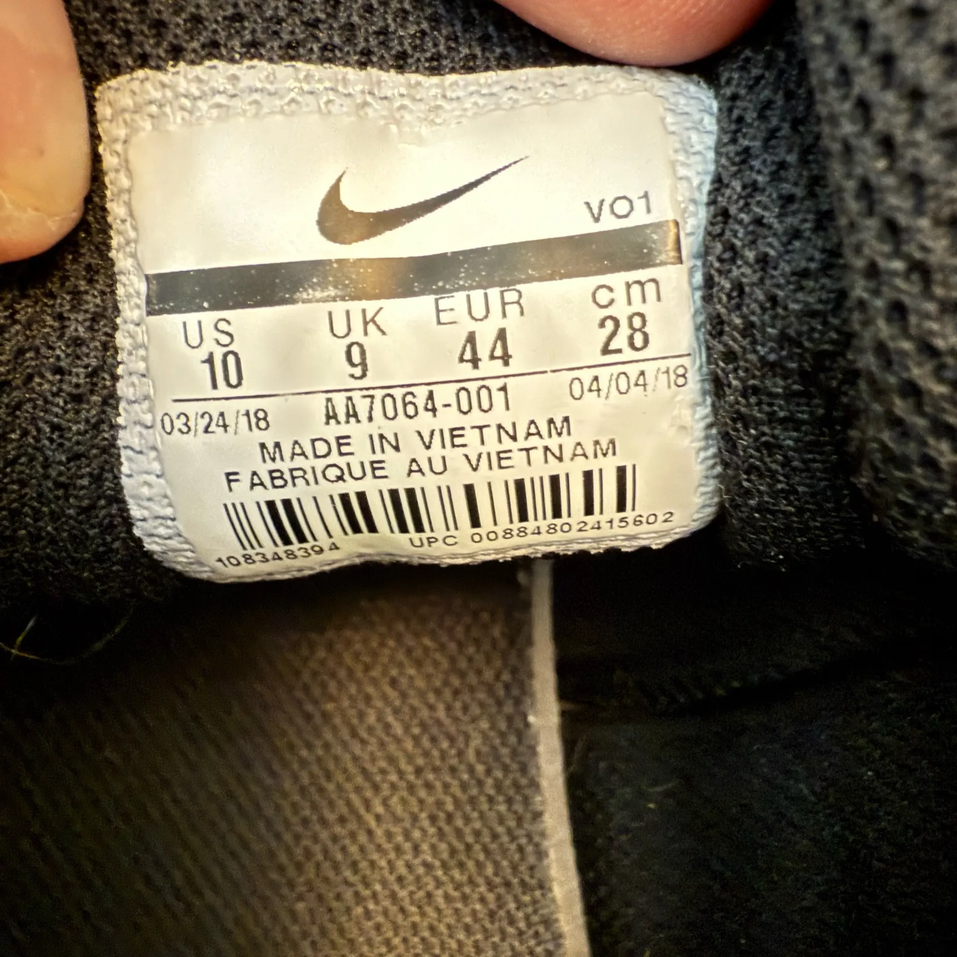 Nike Varsity Compete Trainer Men’s Sneakers Shoes Size 10 - Image 7