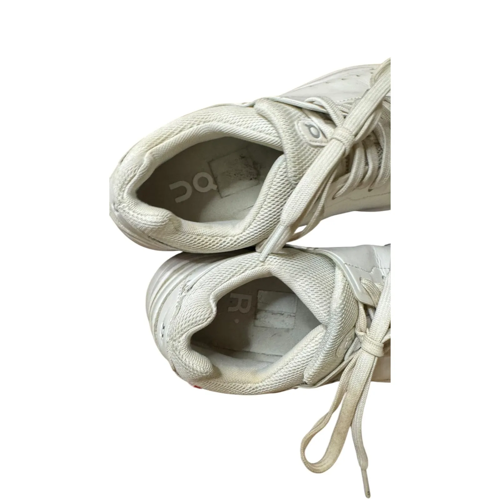 On Cloud The Roger Women's Shoes Lace Up Athletic Running Sneaker White Sz. 9 - Image 6