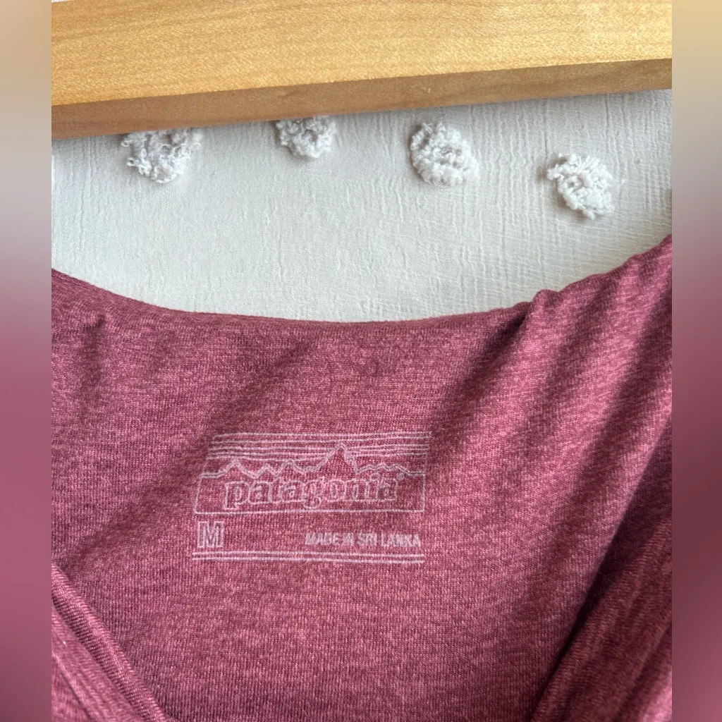 Patagonia Women’s Seabrook Skirt Knee Length Sz M Chicory Red - Image 3