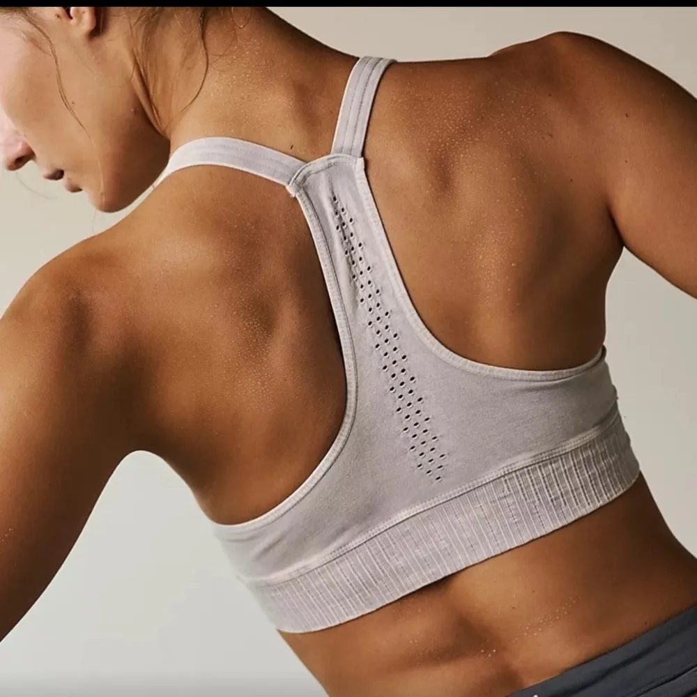 FP Movement Good Karma Plunge Bra Icy Grey - Image 3