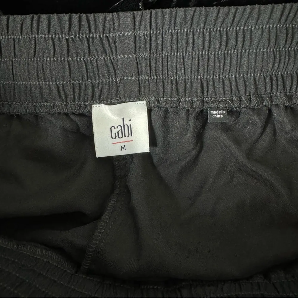 CAbi Hostess Velvet Trouser 3673 Black Medium - Image 8