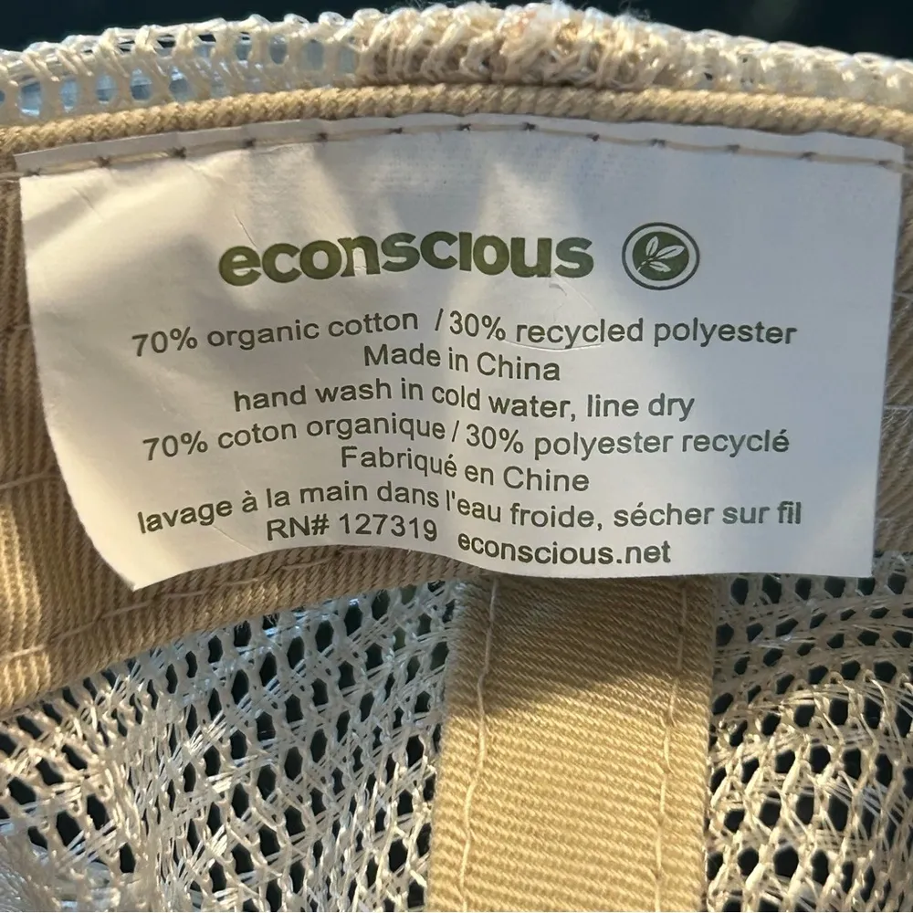 econscious Dig This Chick Montana State Trucker Hat Cap Navy OSFM - Image 9