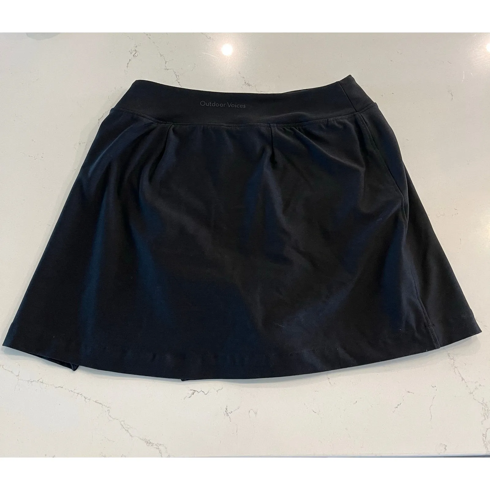 Outdoor Voices Court Skort Skirt‎ 4.5" Black size Small - Image 3