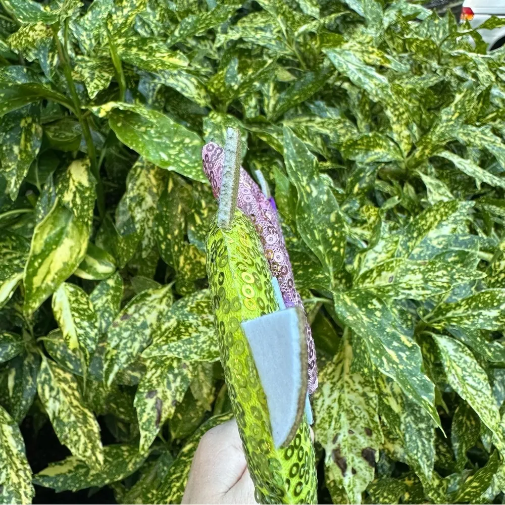 NEW Sequin Disney Monsters Inc Movie Theme Mike & Sulley Mouse Ears Headband Blue - Image 4