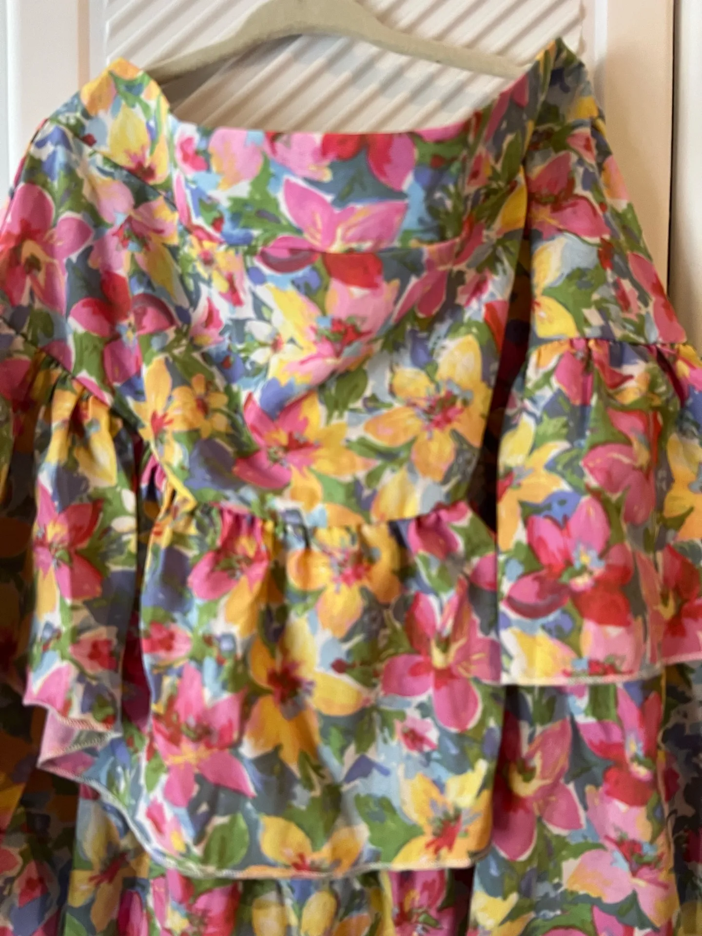 SHEIN Colorful Floral Mini Skirt Set - Image 9