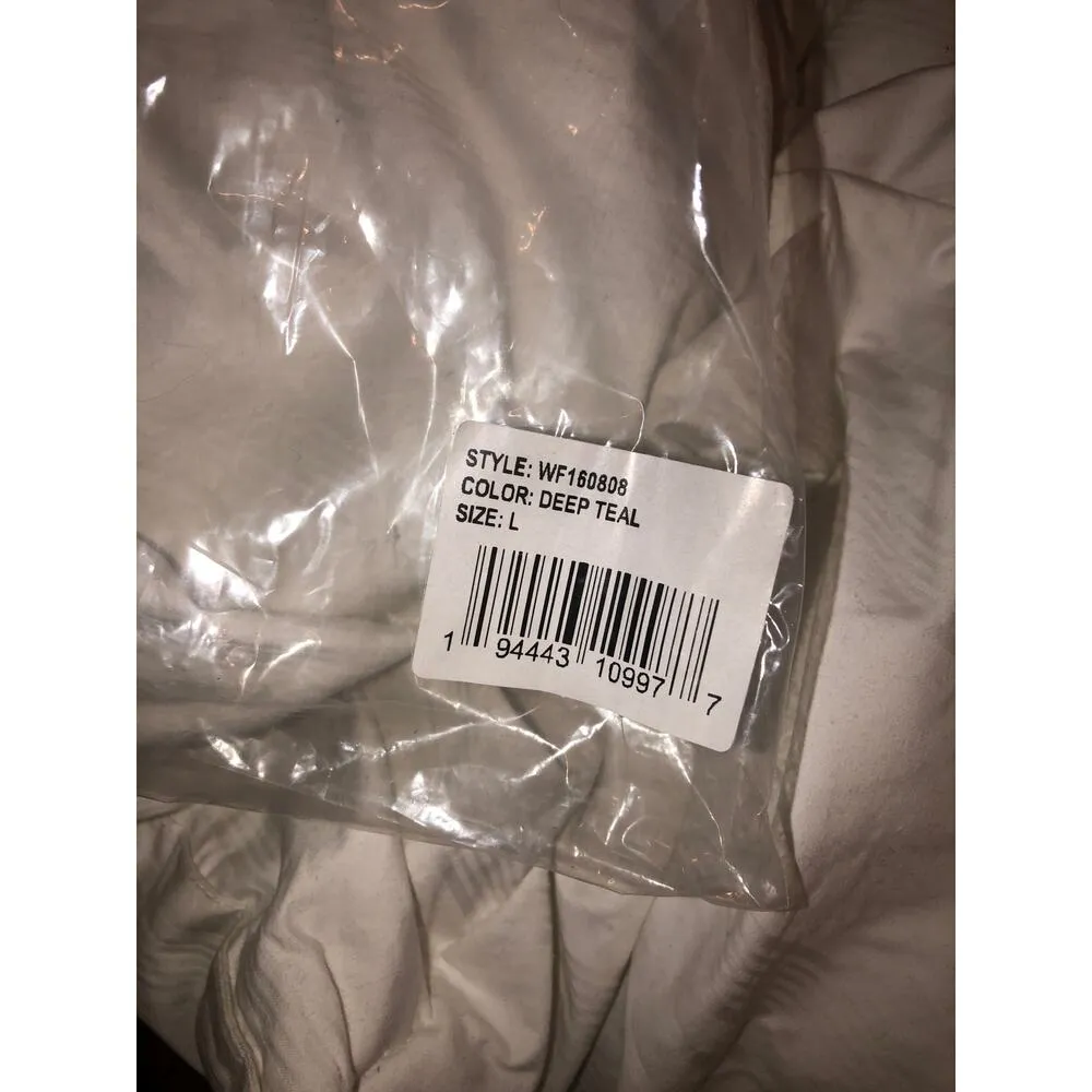 Band of the Free NWT Women's Celene Deep Teal Layered Midi Skirt - Image 5