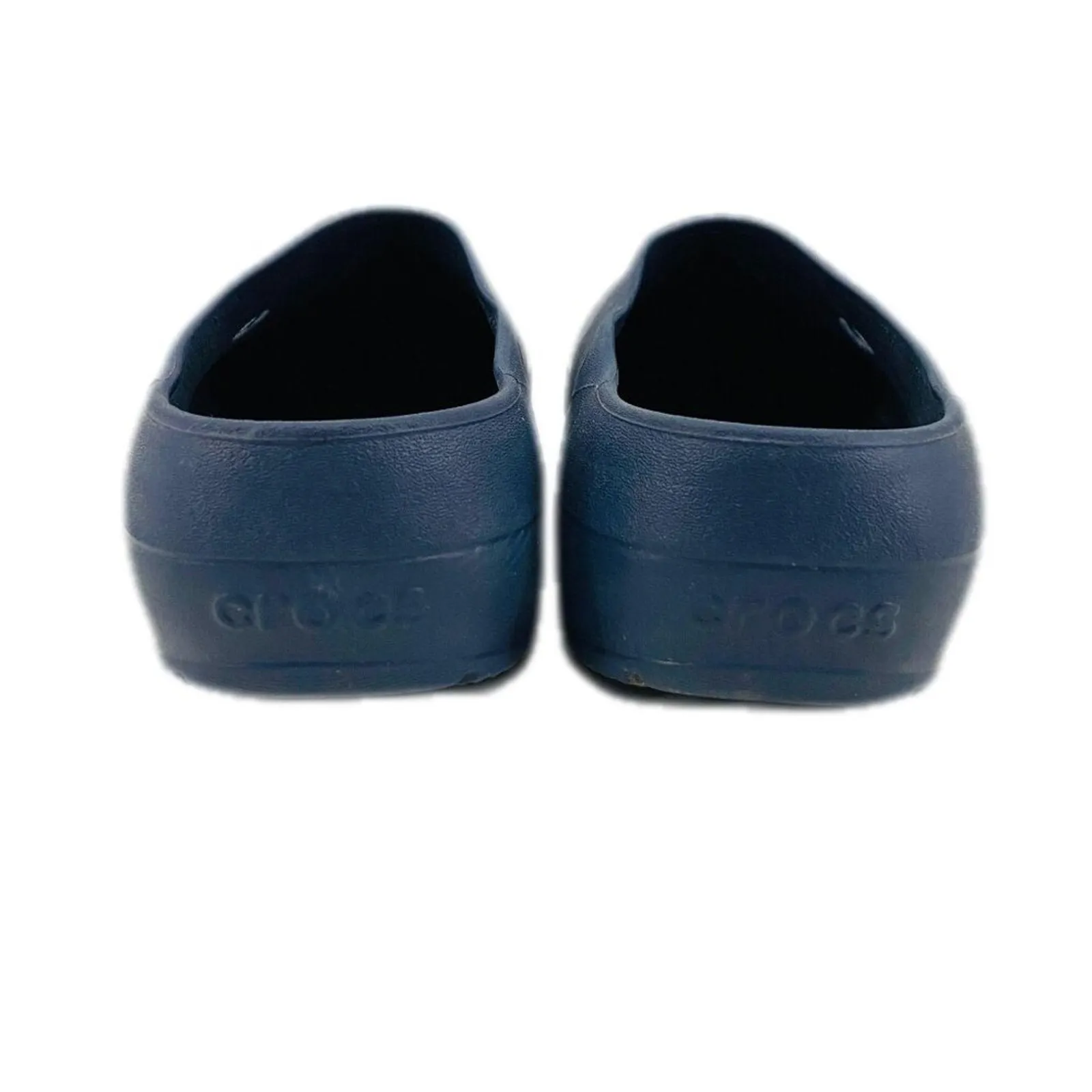 Crocs Unisex Blue Comfort Round Toe Slip On Clogs Sandals Size M 7 W 8 - Image 7
