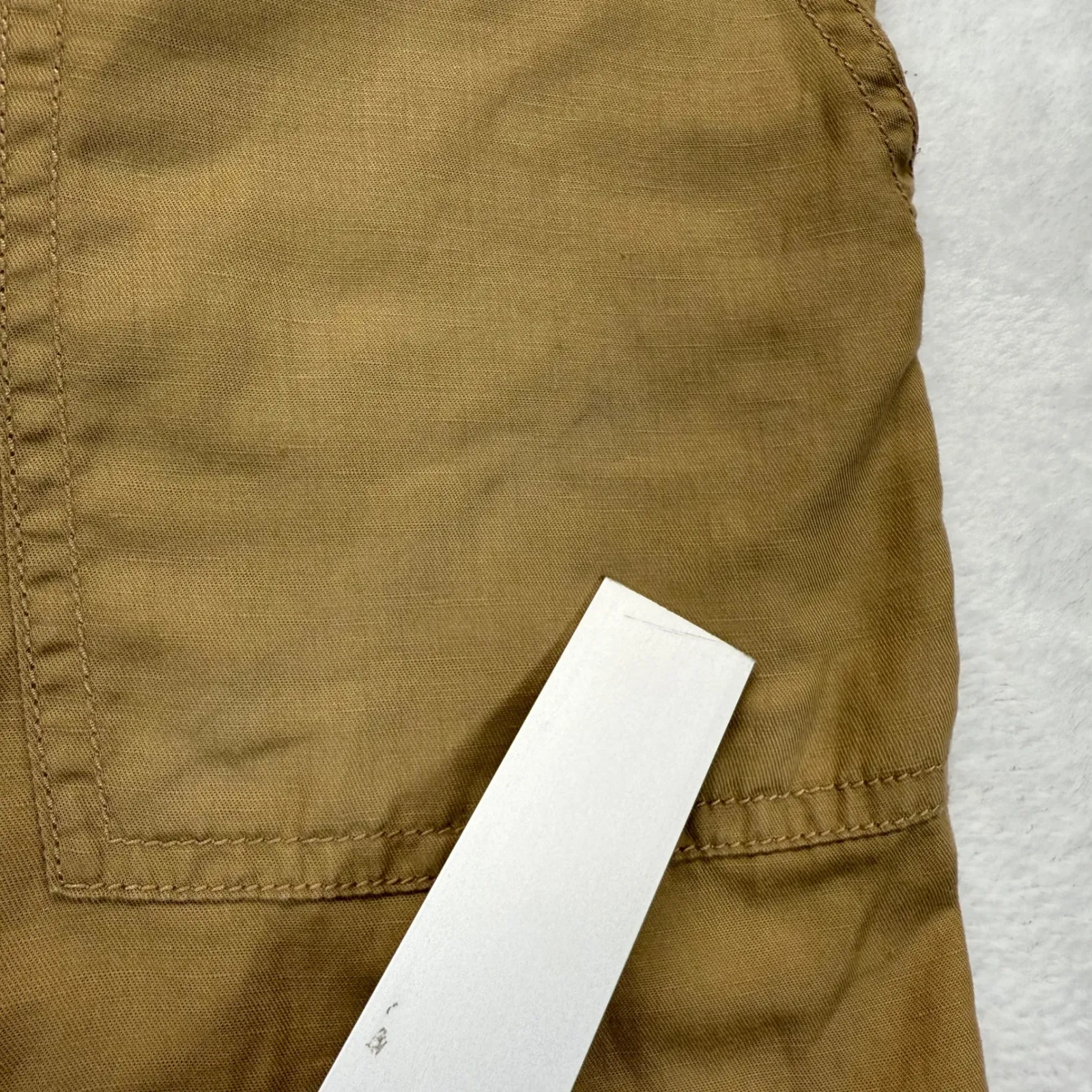 Robert Rodriguez Off‎ Shoulder Jumpsuit Button Front Belted Casual Size 4 READ - Image 3