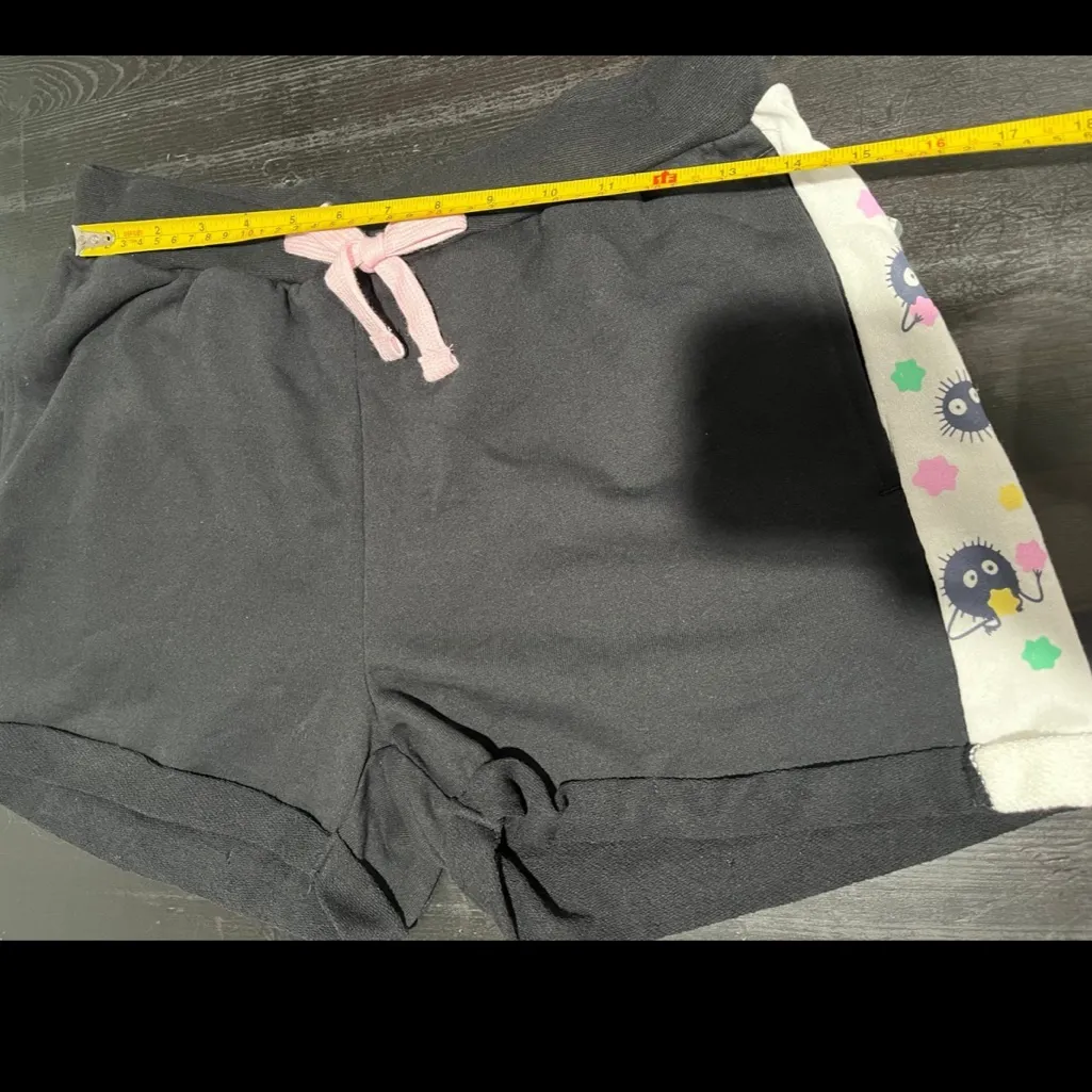 Studio Ghibli Spirited Away Soot Sprites Panel Lounge Shorts - Image 4
