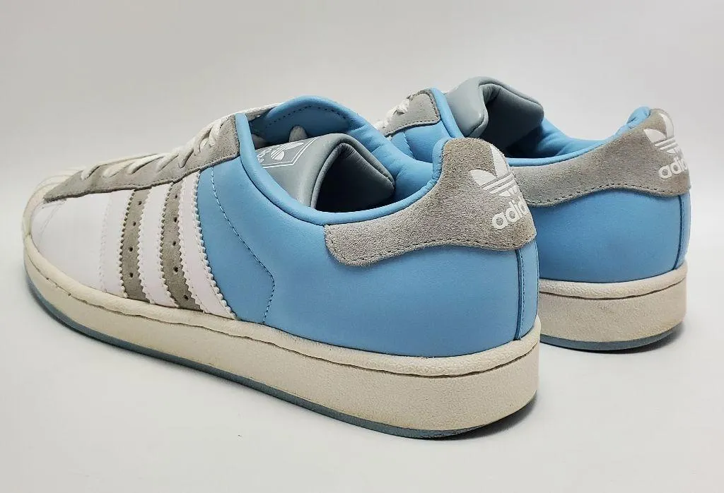 Adidas Originals The Brand With The Three Stripes Blue White Gray Sneakers 9.5 - Image 12