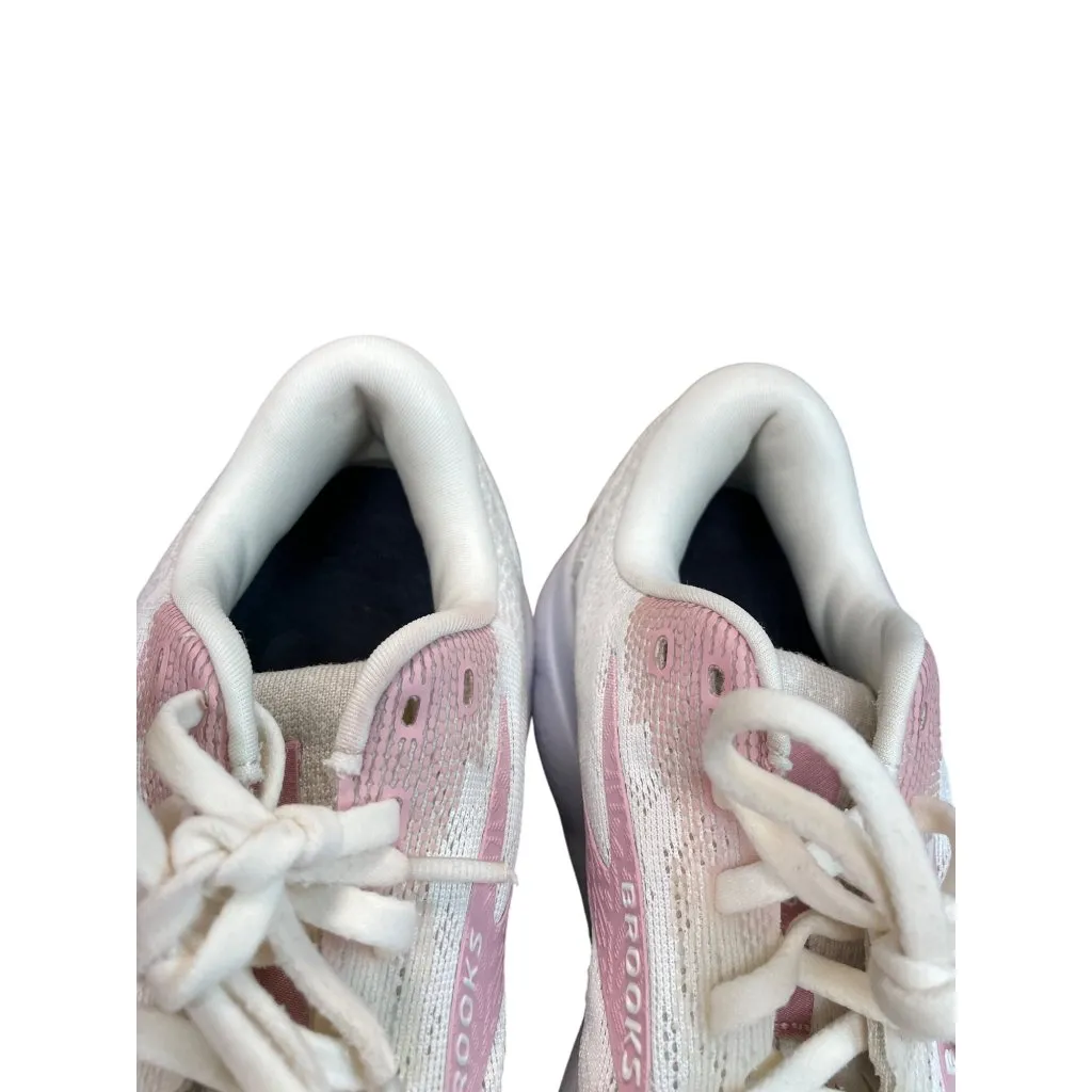 Brooks Ghost 15 Womens yellow pink Running Sneakers Size 6.5B SKU 9172 - Image 7