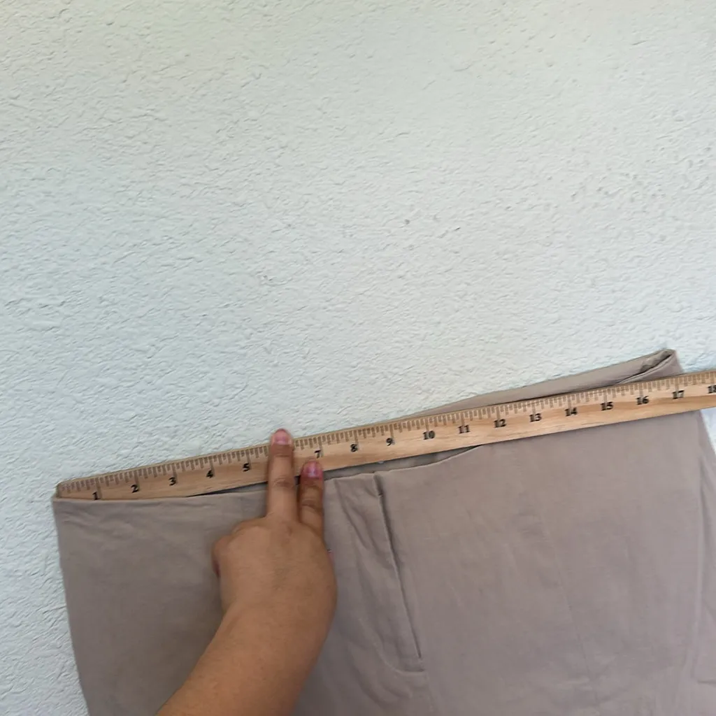 House of‎ CB Cai Ecru Trousers cream tan NWOT size XL longer length - Image 5