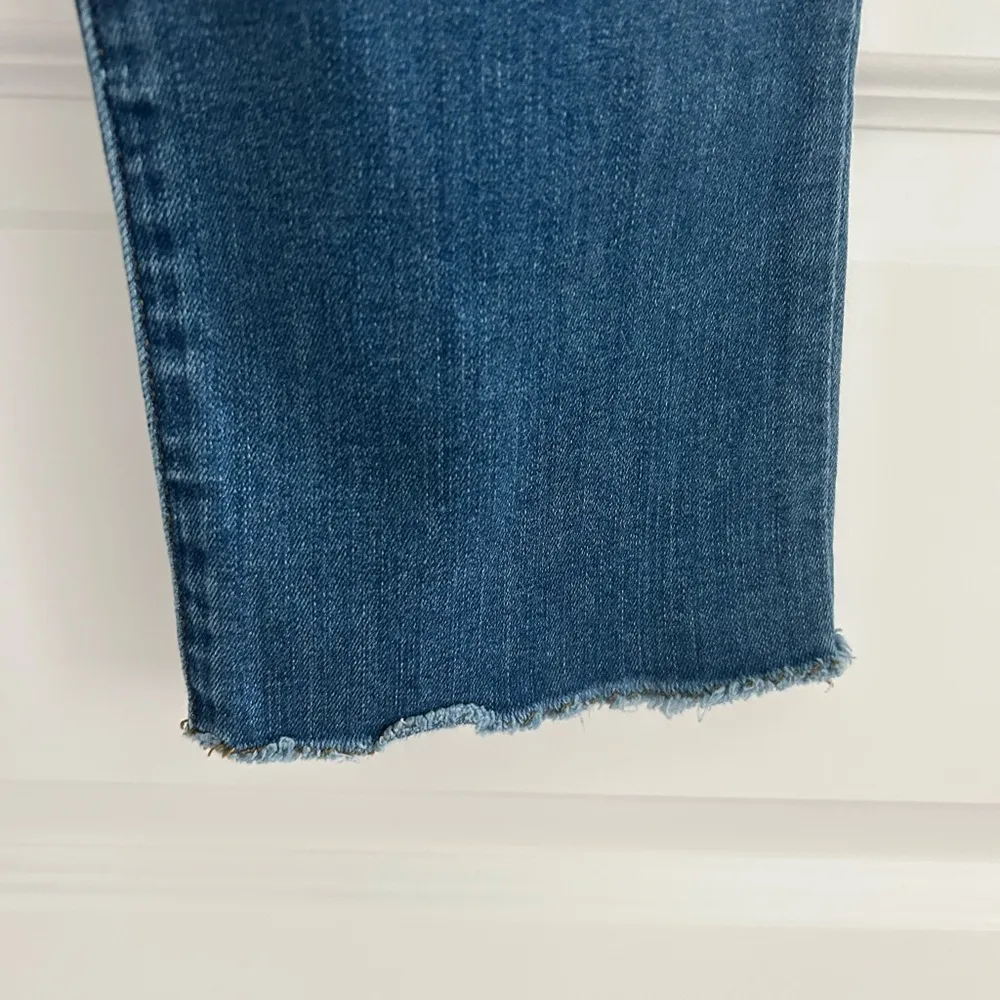 Judy Blue Distressed Straight Leg Jeans Blue Size 11 / 30 - Image 5