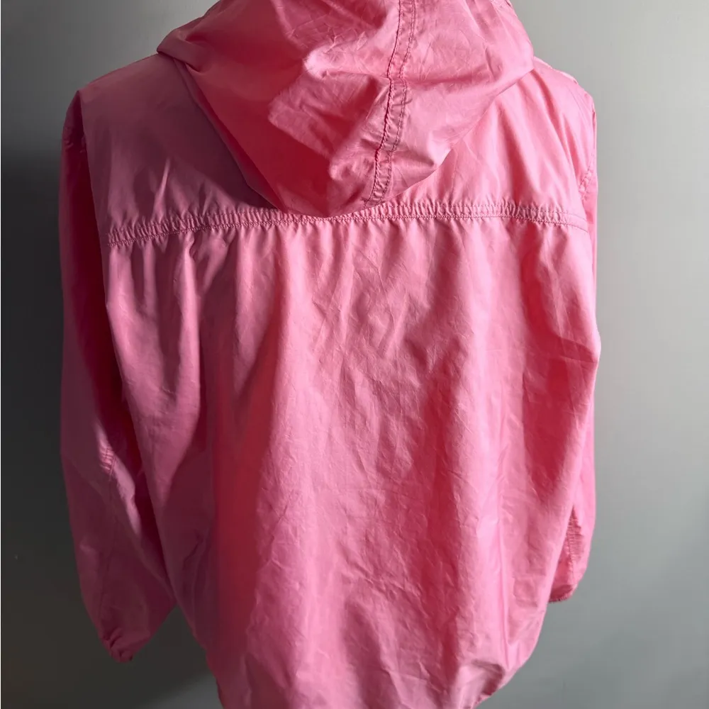 J crew pink packable anorak packable jacket size small - Image 11
