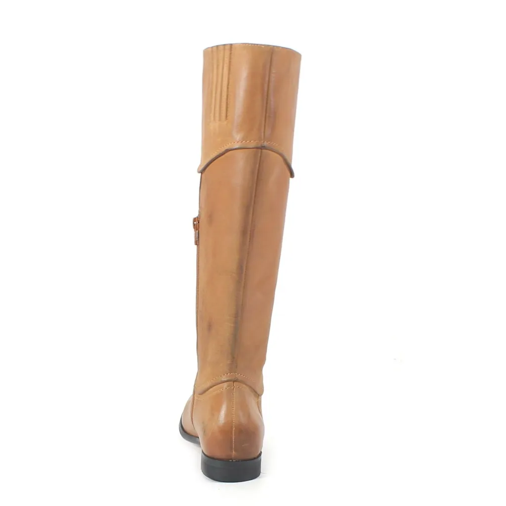 New! DIBA TRUE Women's Poppy Seed Tall Boots Riding Boots Knee High Tan Size 8.5 - Image 3