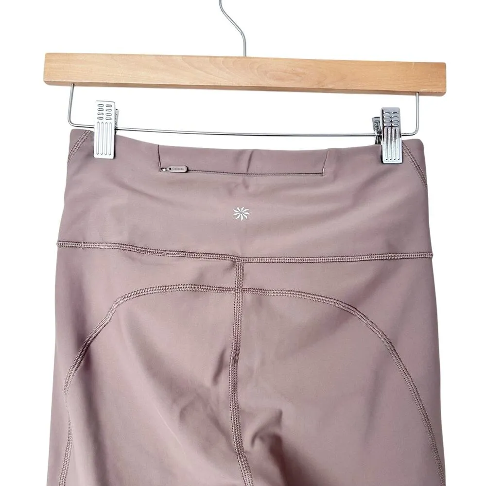 Athleta Pacesetter 7/8 Tight Tan Leggings Sz S - Image 5